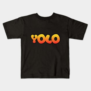 YOLO - Simple version Kids T-Shirt